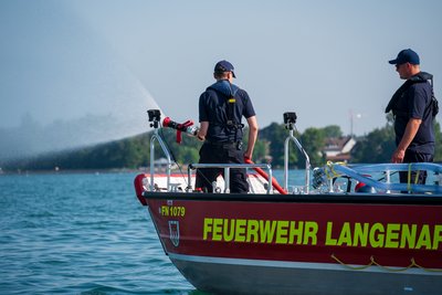 Hier ist ein Loeschangriff mit dem MZB1 zu sehen.