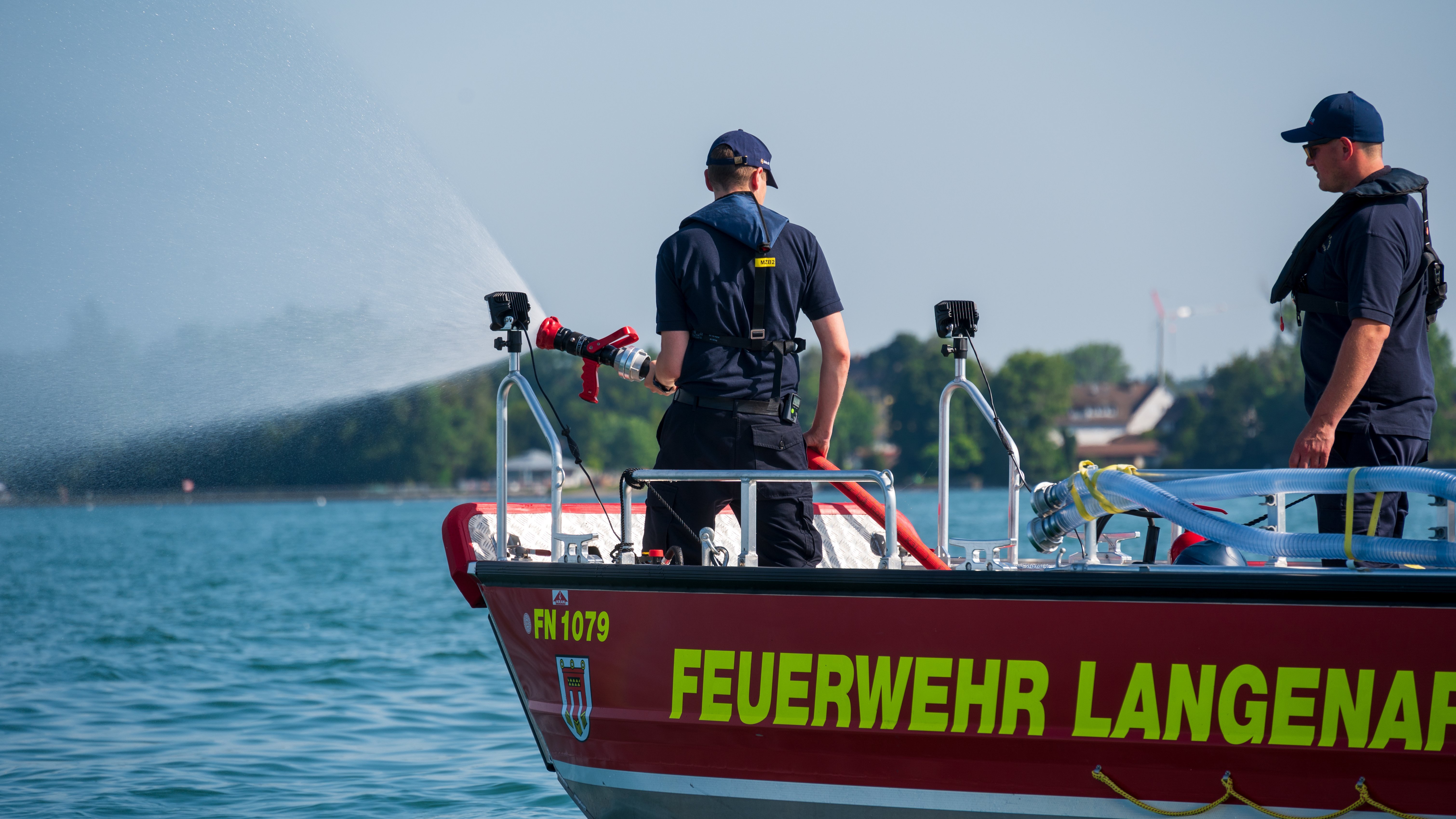 Hier ist ein Loeschangriff mit dem MZB1 zu sehen.