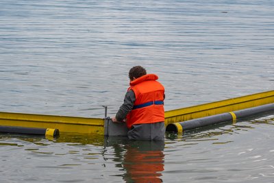 Treibholzsperren setzen 2