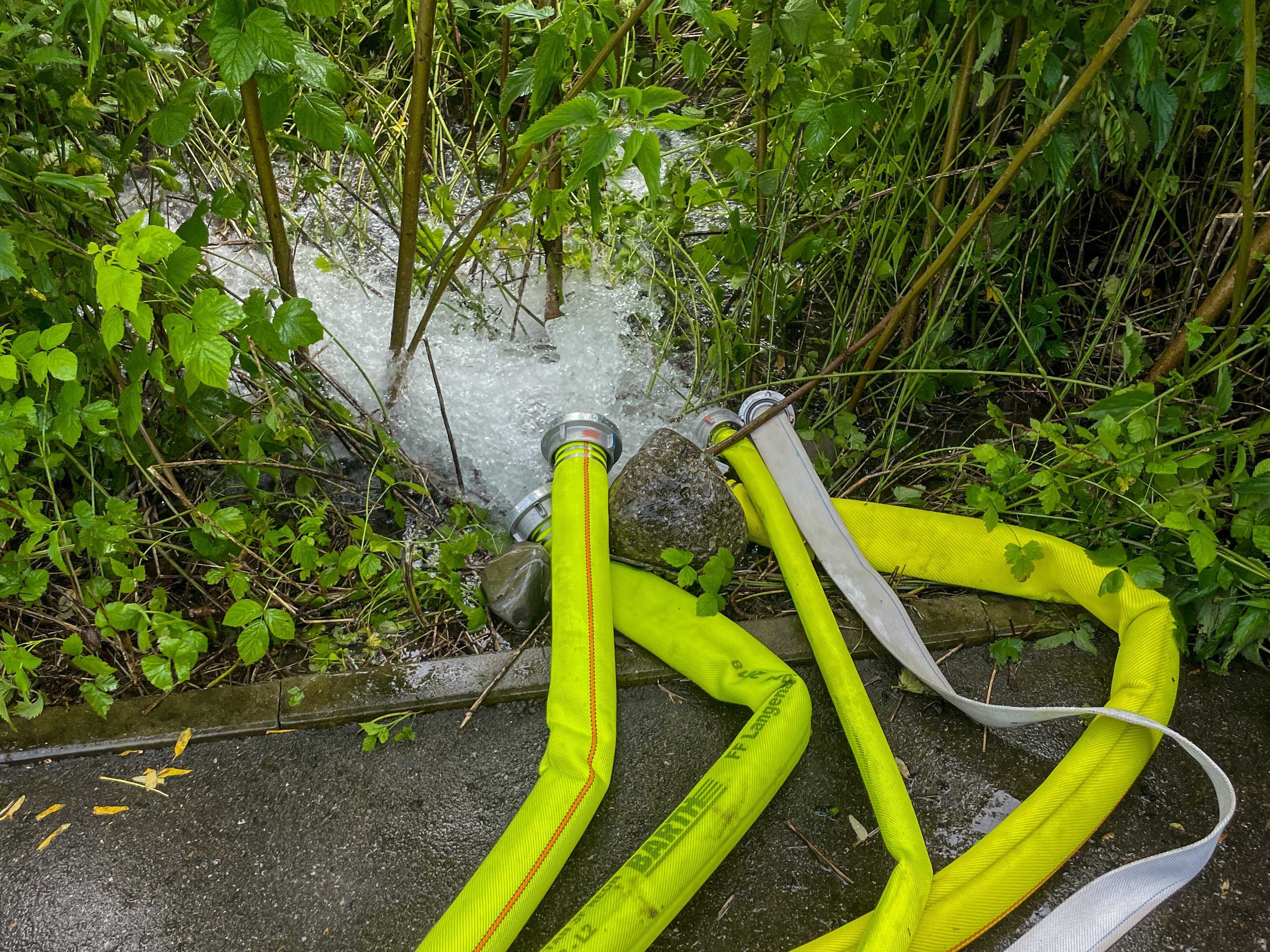 Einsatz von Tauchpumpen