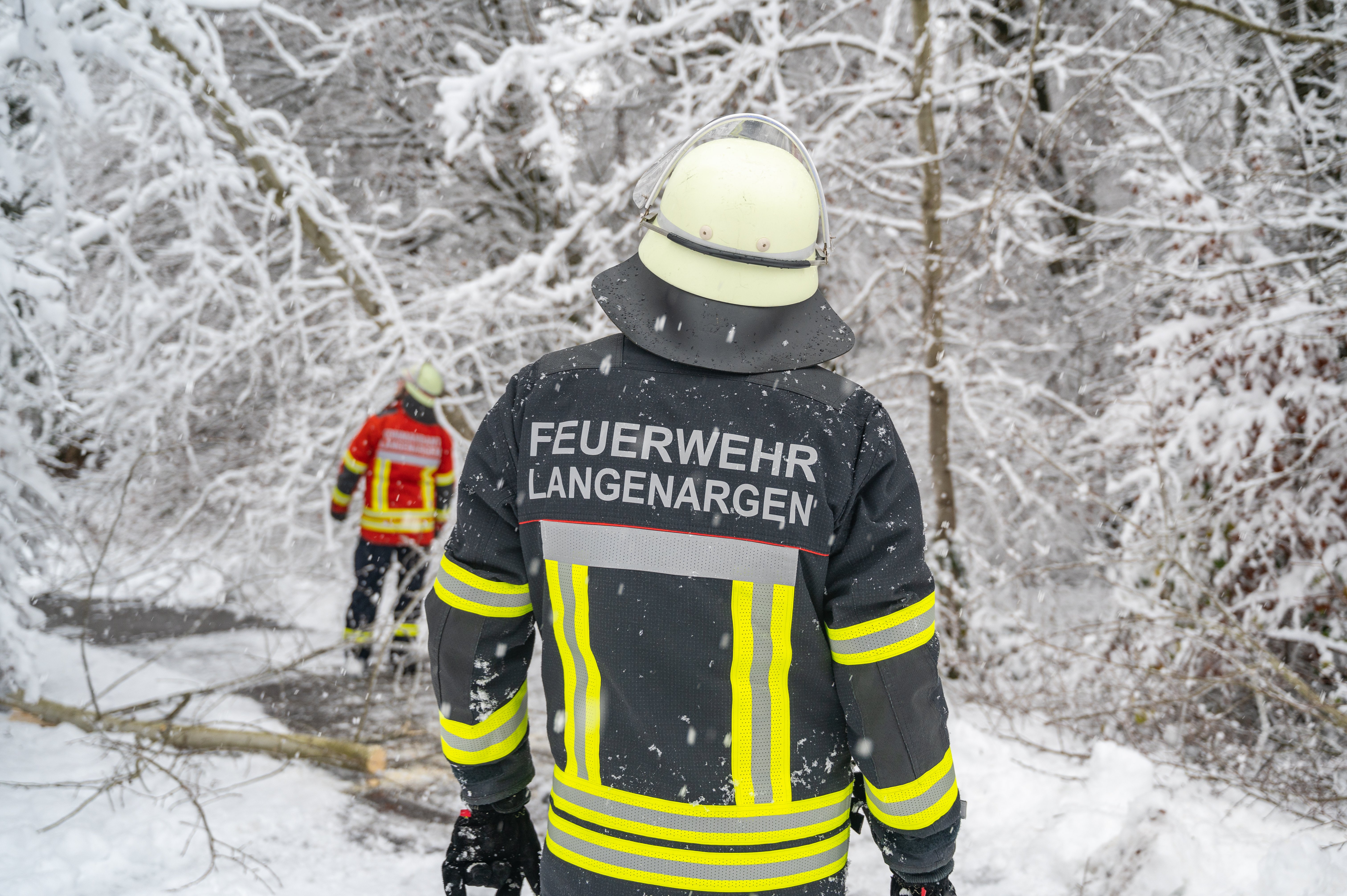 Symbolbild Unwetter Schneefälle.