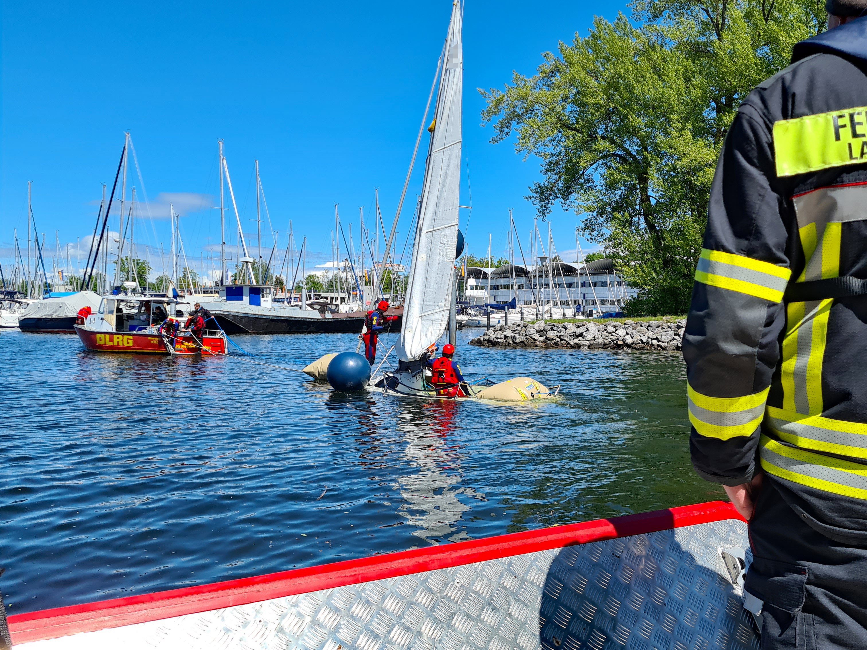 Segelboot gekentert 2