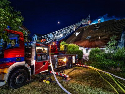 Dachstuhlbrand Mehrfamilienhaus 5